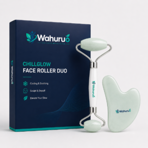 Wahuruo ChillGlow Face Roller Duo