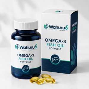 Wahuruo Omega-3 Fish Oil Softgels